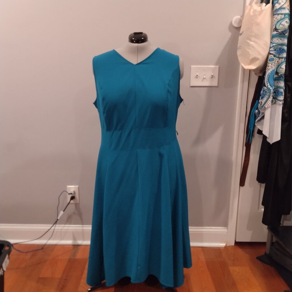Lane Bryant Turquoise Professional/ Business Dress